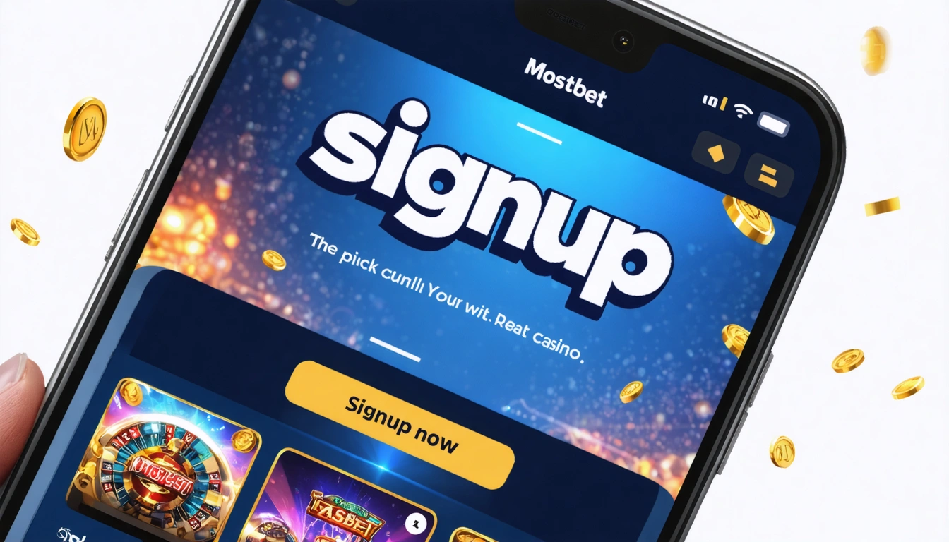 signup Mostbet